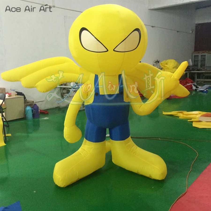 

Inflatable Little Bee Cartoon/Custom Inflatable Animal Replica With Blower For Outdoor Advertising Exhibtion/Event Promotion