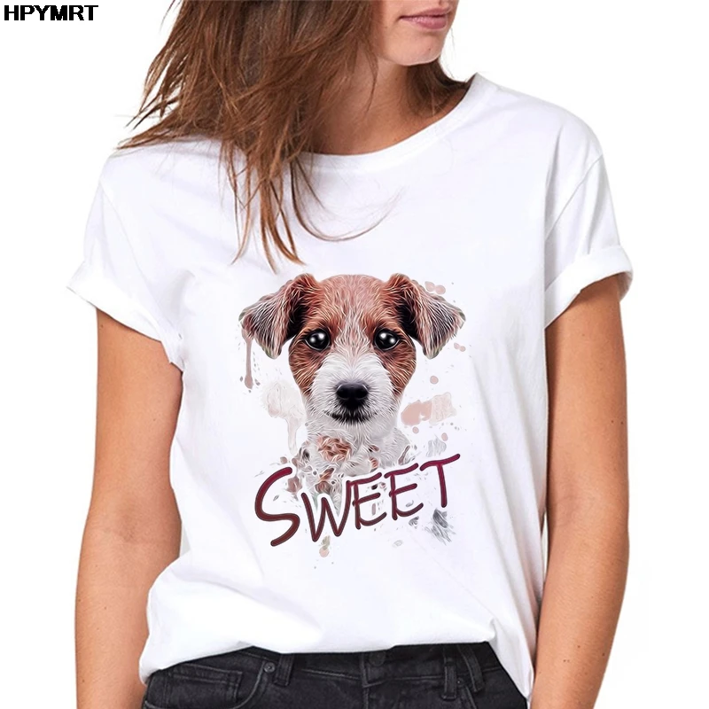 

Hipster T-shirt Fashion kawaii Dog Printed T Shirt Summer Women's T shirts Casual Short Sleeves Tops Tee Female O-neck Tshirt