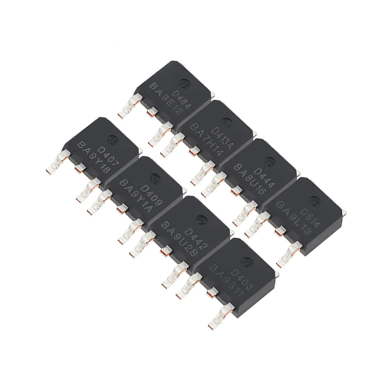 10 Stks/partij AOD403 AOD407 AOD409 AOD413 AOD442 AOD444 AOD484 AOD514 TO252 To-252 Mosfet Mosft