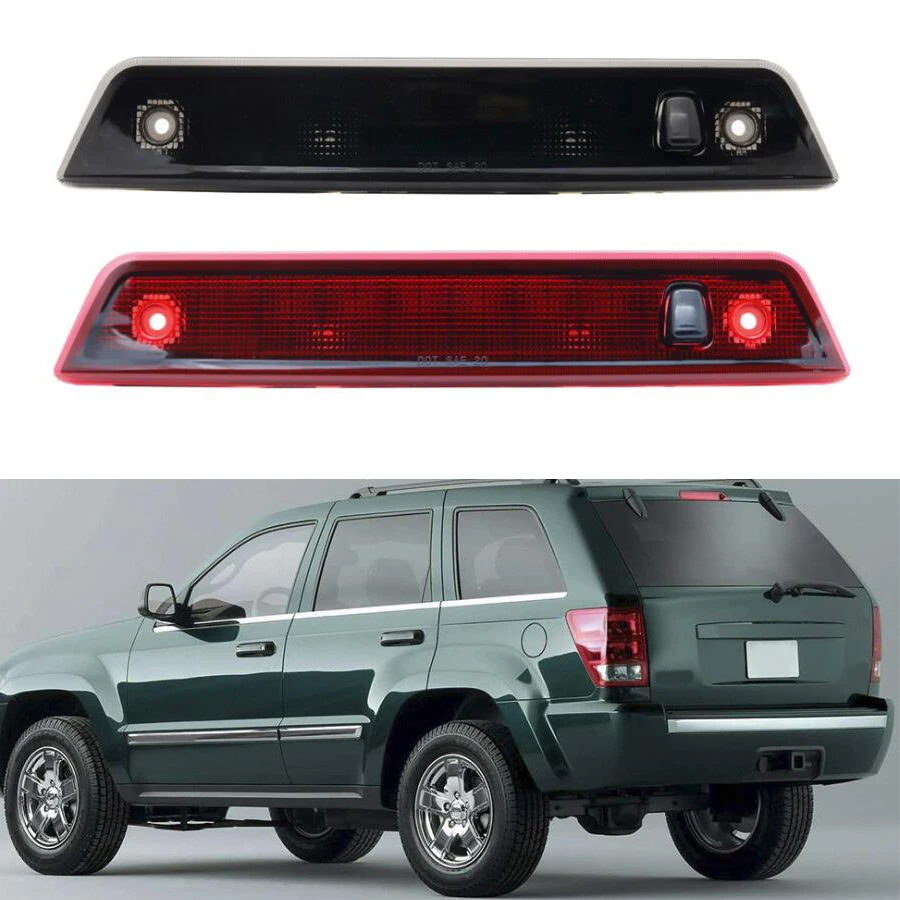 

Car Third Brake Tail Light Rear High Mount 3rd Stop Brake Lamp For Jeep Grand Cherokee 2005 - 2010