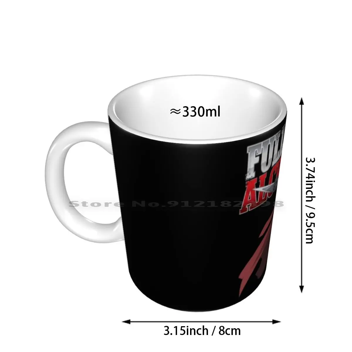 Fullmetal Alchemist Ceramic Mugs Coffee Cups Milk Tea Mug Fullmetal Alchemist Fullmetal Fullmetal Alchemist Fan Edward Elric