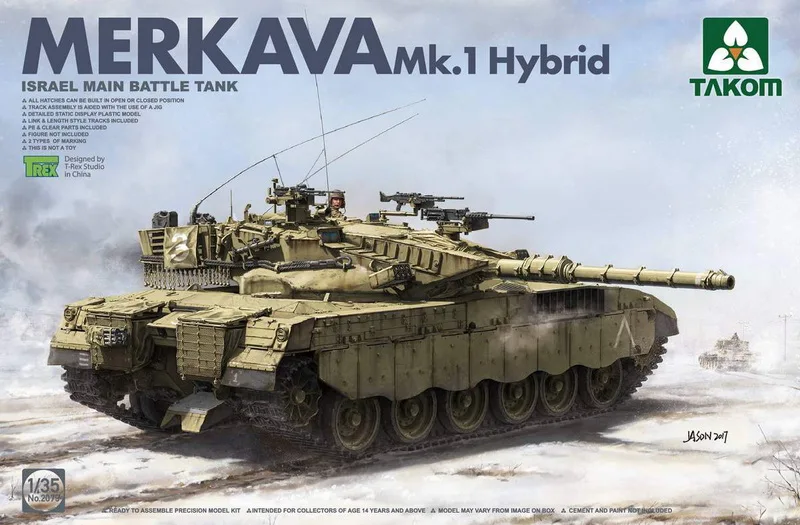 [Takom] No.2079 1/35 Israeli Main Battle Tank Merkava 1