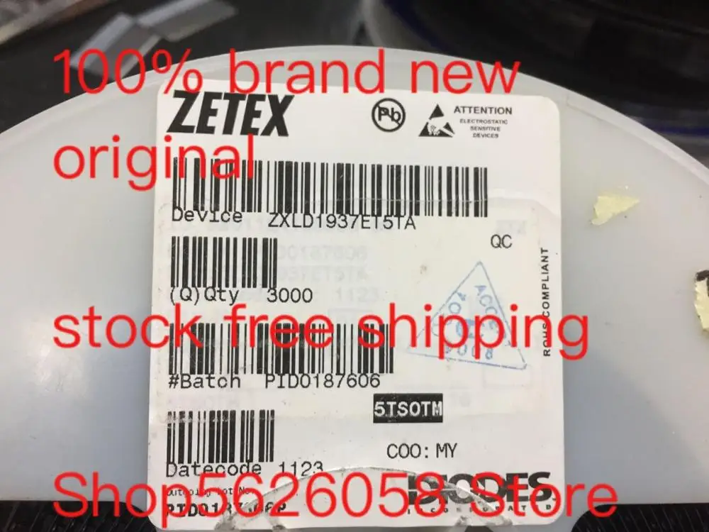 

20PCS/LOT ZXLD1937ET5TA SOT23-5 100% new original freeshipping