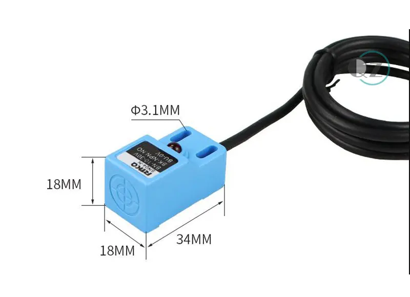 SN04-N SN04-N2 DC NPN PNP NO NC 4MM DC 10-30V SN04 Inductive Proximity Sensor Detection Switch