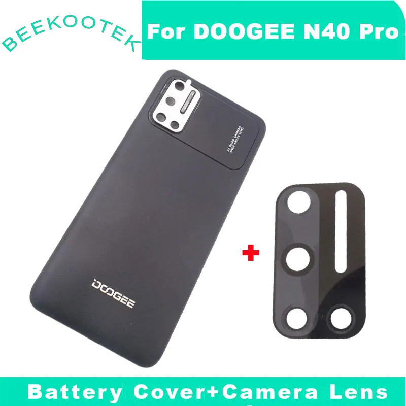 

New Original Doogee N40 Pro Battery Cover Back Cover With Rear Camera Lens Replacement Accessories For Doogee N40 Pro Smartphone