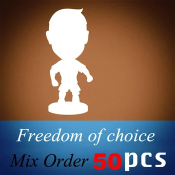 10pcs 35 יח '50pcs 80 יח'\חבילה ceroccer'm בובות צעצוע 2.5 אינץ' (סדר מעורב)