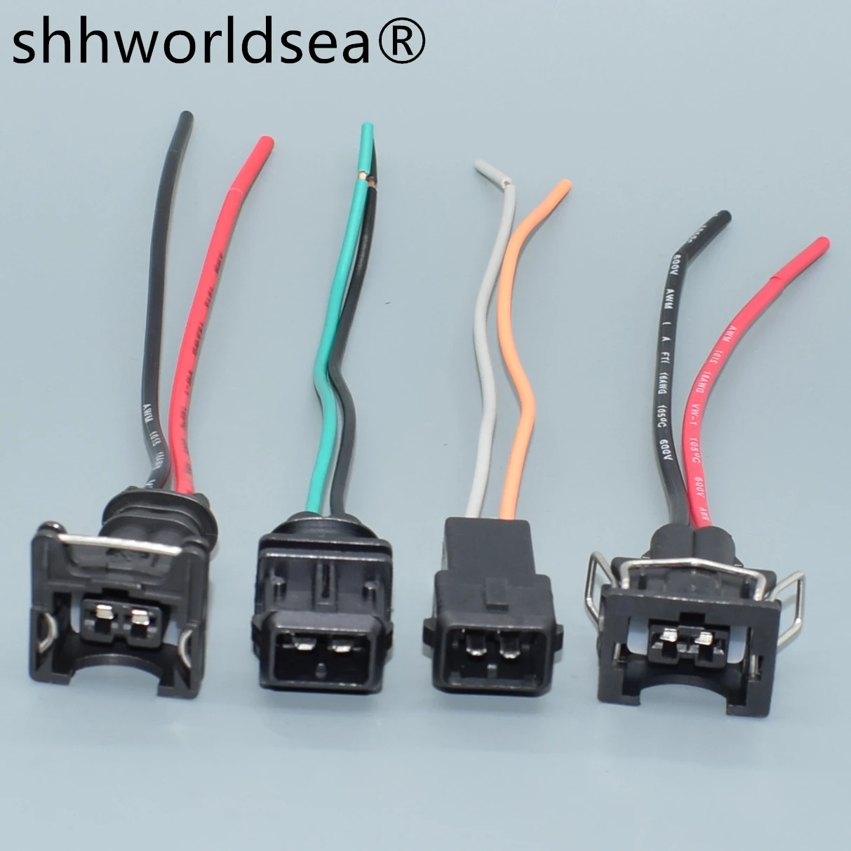 

Shhworldsea 3,5 мм Junior Power Timer 2 pin Герметичный топливный инжектор EV1 разъем катушки зажигания 282189-1 829441-1 037 906 240