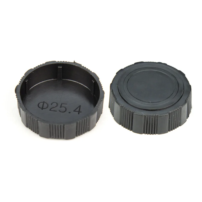4 pces microscópio ocular capa de poeira ocular tubo tampa 23.2mm ccd c-montagem 25.4mm