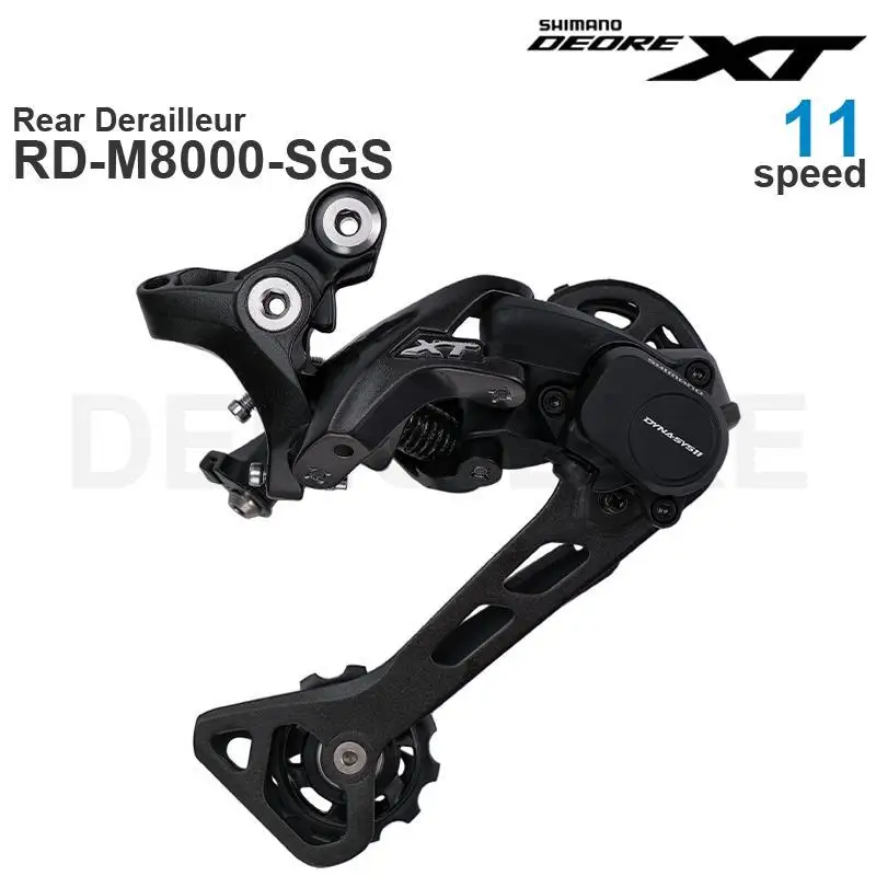 シマノXT リアディレイラー／シフターセット Shimano deore-11スピードギアセット,xt m8000,11V,SL-M8000-Rシフター