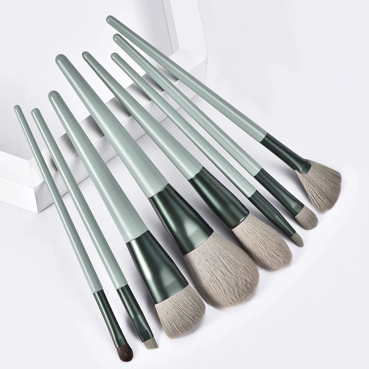 

2020 new ENNKE 8pcs 4 colors Makeup Brushes Tool Set Cosmetic Powder Eye Shadow Foundation Blush Blending Beauty Make Up Brush