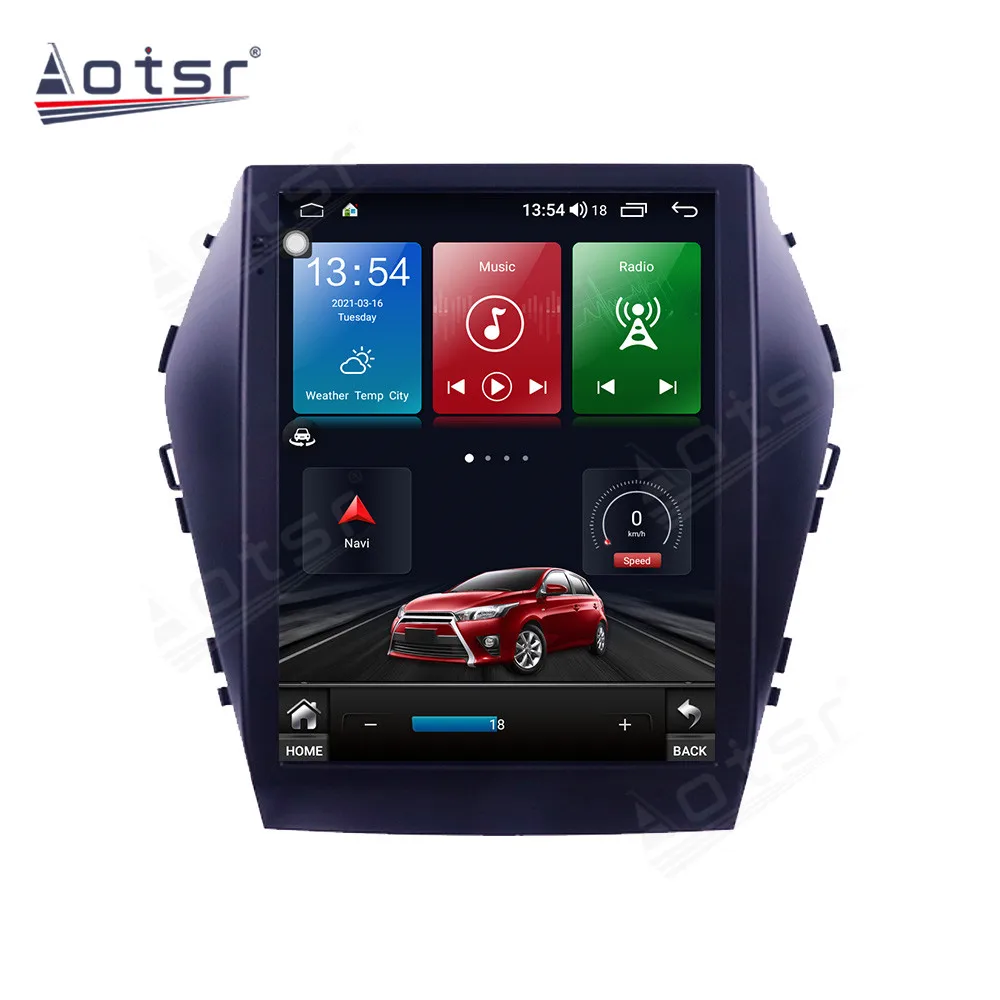 128G Tesa- Screen Multimedia Stereo Android Player For Hyundai IX45 2013 2014 2015 2016 2017 GPS Navigation Radio Auto Head Unit