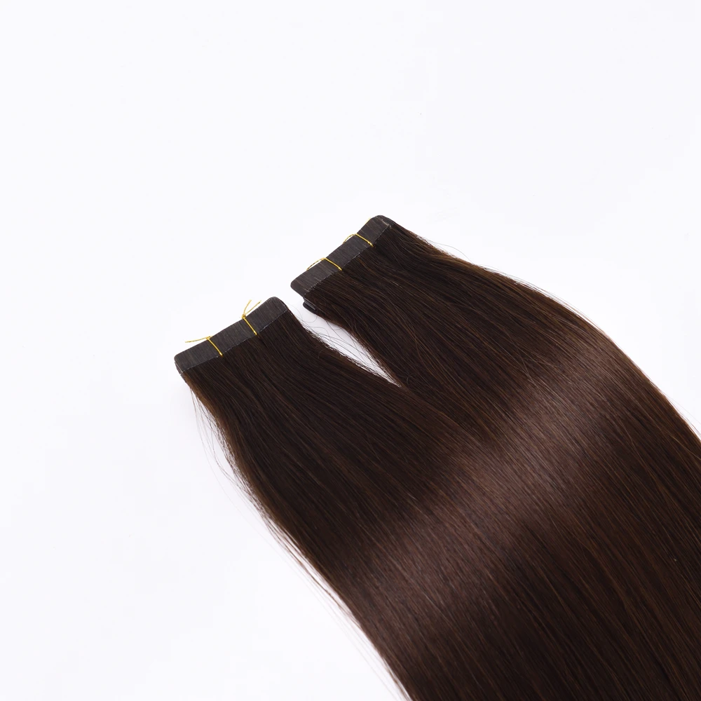 Kayla PU เทปตรงที่มองไม่เห็นธรรมชาติเครื่อง Remy กาว Extension