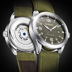 OCHSTIN Orologio meccanico automatico da uomo Abito casual di lusso Militare Sport all'aria aperta Esercito Orologi da polso da uomo Orologio maschile impermeabile