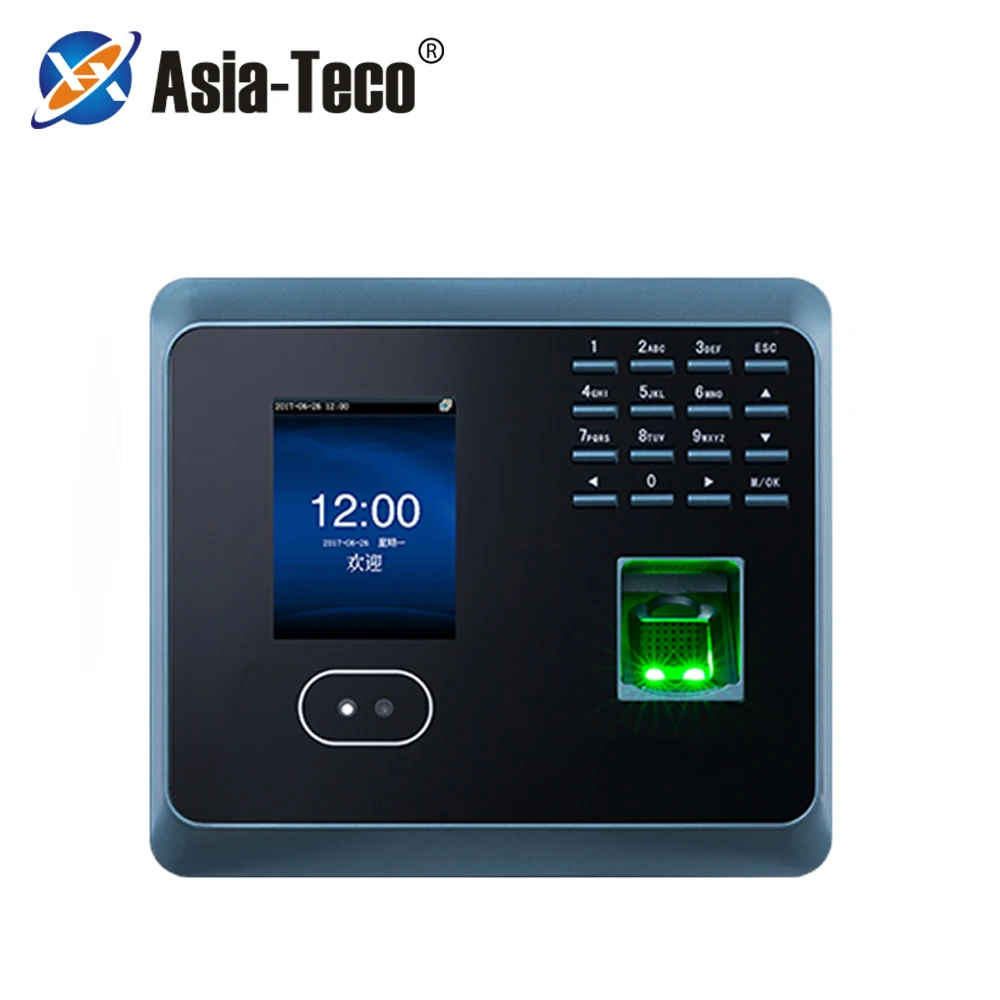 

2.8 inch LCD WIFI Fingerprint Face recognition Access Control Time Attendance System TCP/IP RJ45 RS485