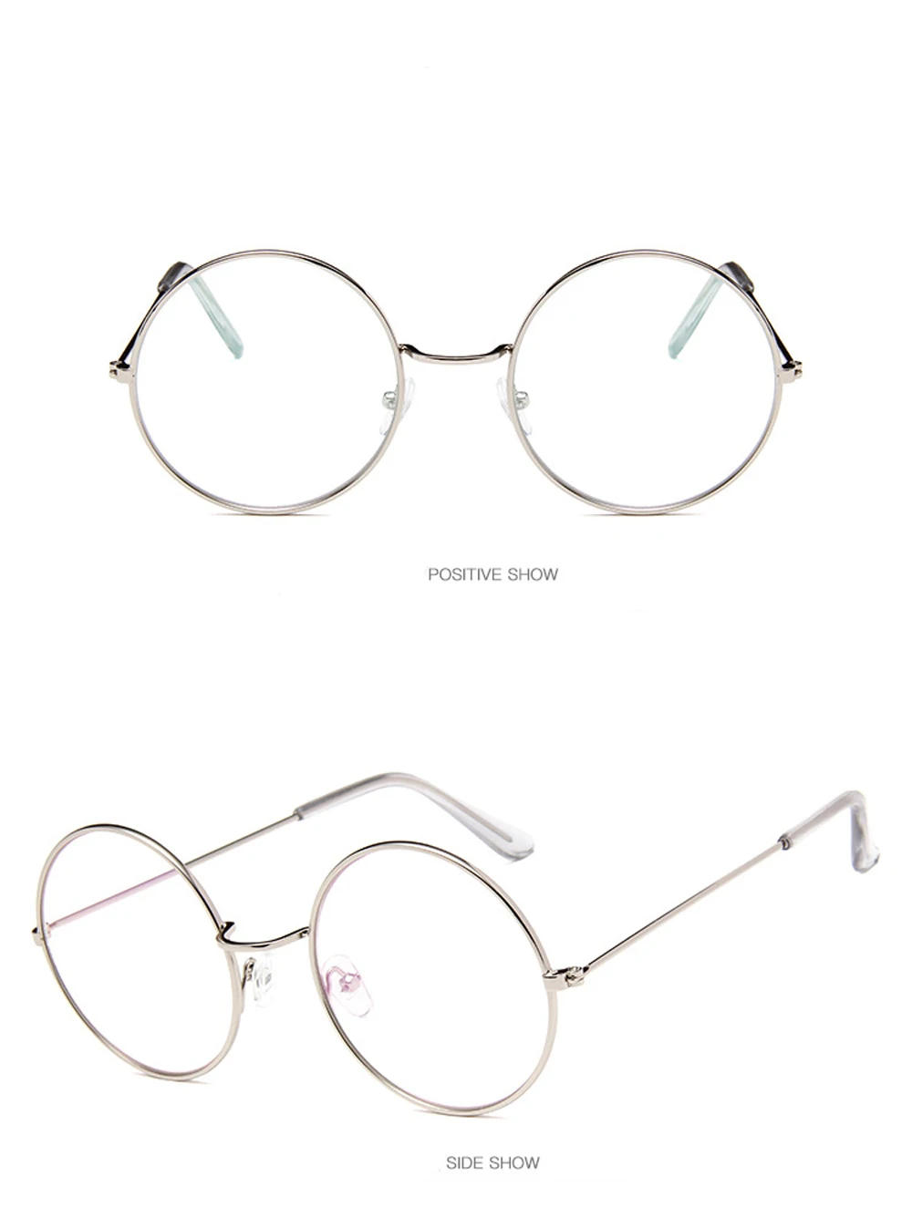MUSELIFE 2026 Runde Damen-Sonnenbrille UV400 Retro Metall-Sonnenbrille mit Verlaufsgläsern Vintage-Spiegel Luxus-Brillen – Detail 18