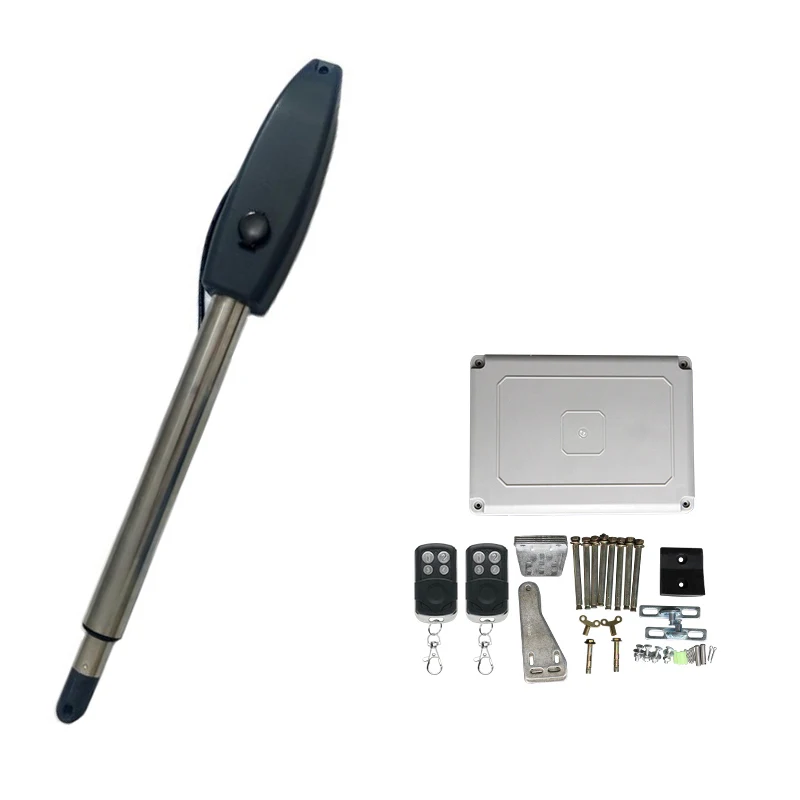 Single Leaf Swing Gate Opener Motor for 400KG Gate Door DC 24V Automatic Electric Single Linear Actuator Operator Access Control