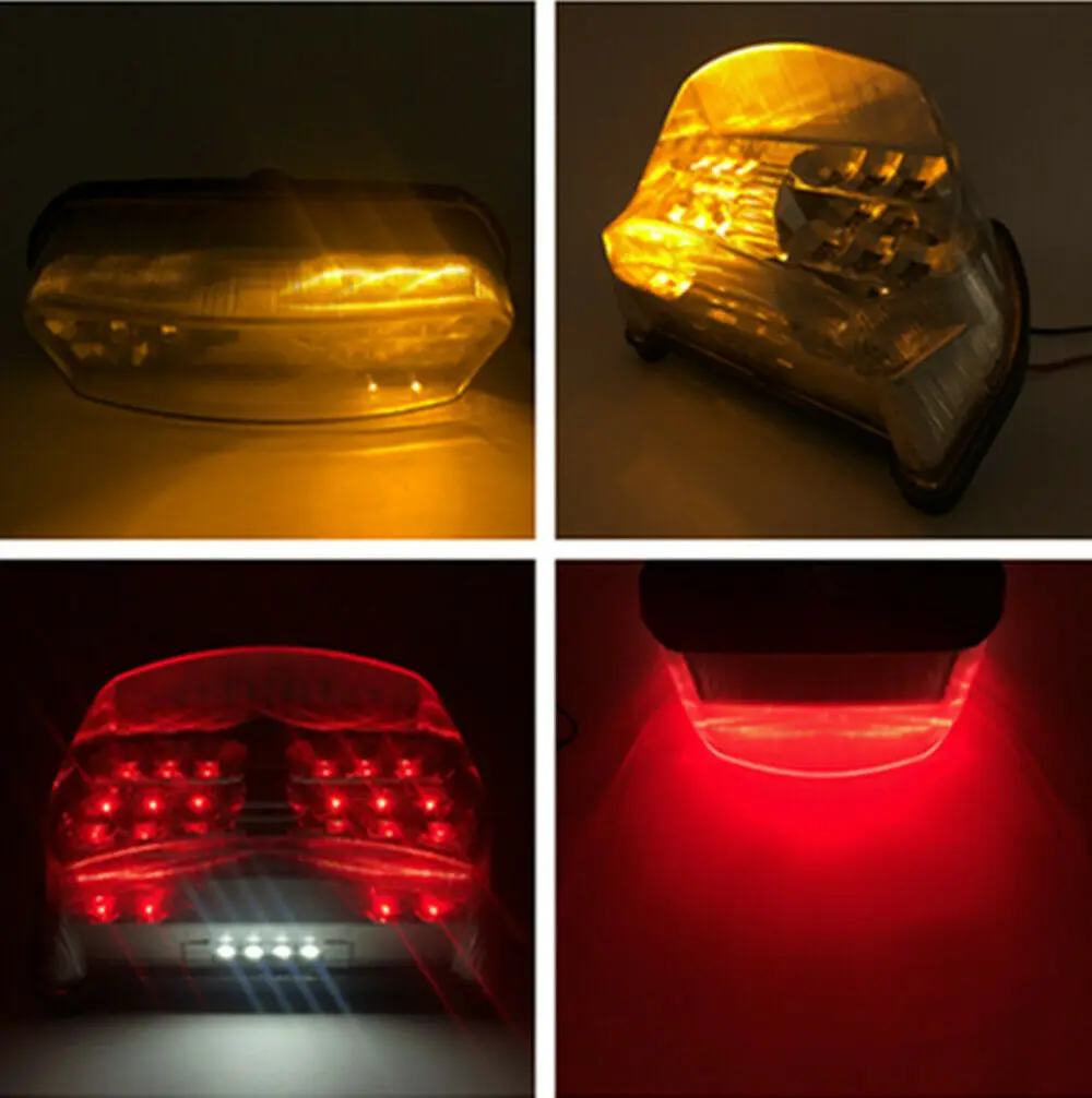 For Kawasaki ZX7R ZX750 ZX7RR 1996-2003 GPZ1100 ZX1100 1995-1997 LED Tail Turn Light