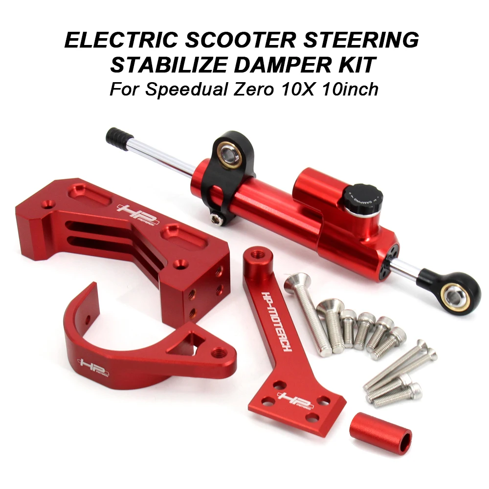 For Zero 10X electric scooter Steering Stabilizer Damper Mounting Bracket Kit