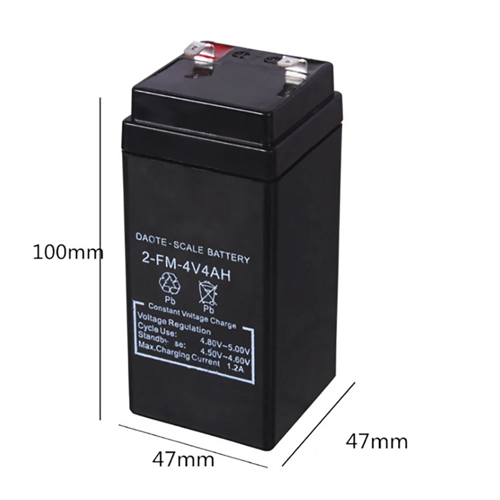 Batteria di accumulo 4V4AH 4V 4Ah 4000mAH per accumulatore ricaricabile per bilance elettroniche per illuminazione a LED per auto giocattolo per bambini