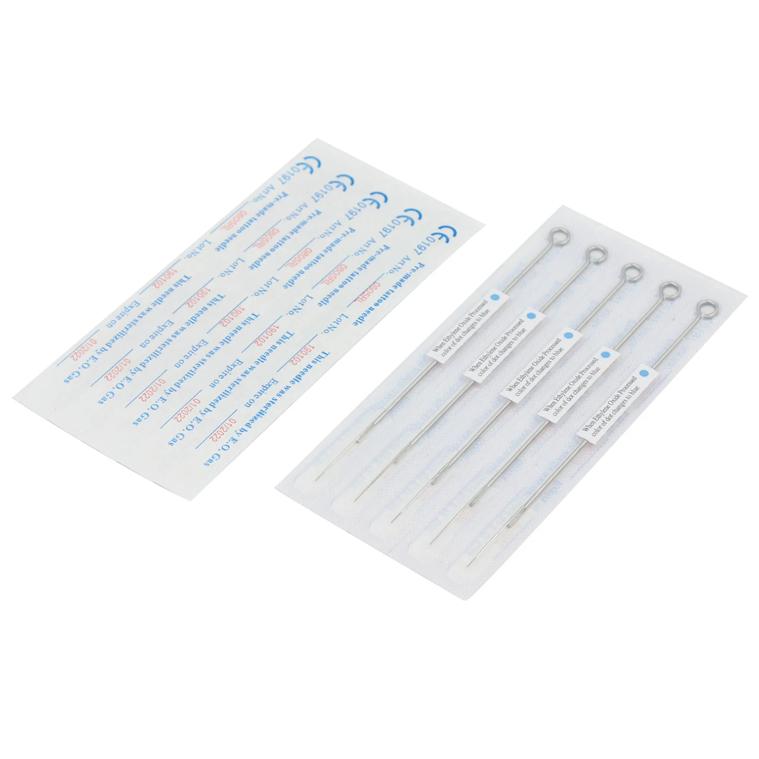 DISCOVER DEVICE Disposable Tattoo Needles Special Traditional Needle Applicable Stainless Steel Handle 50PCS(RM)