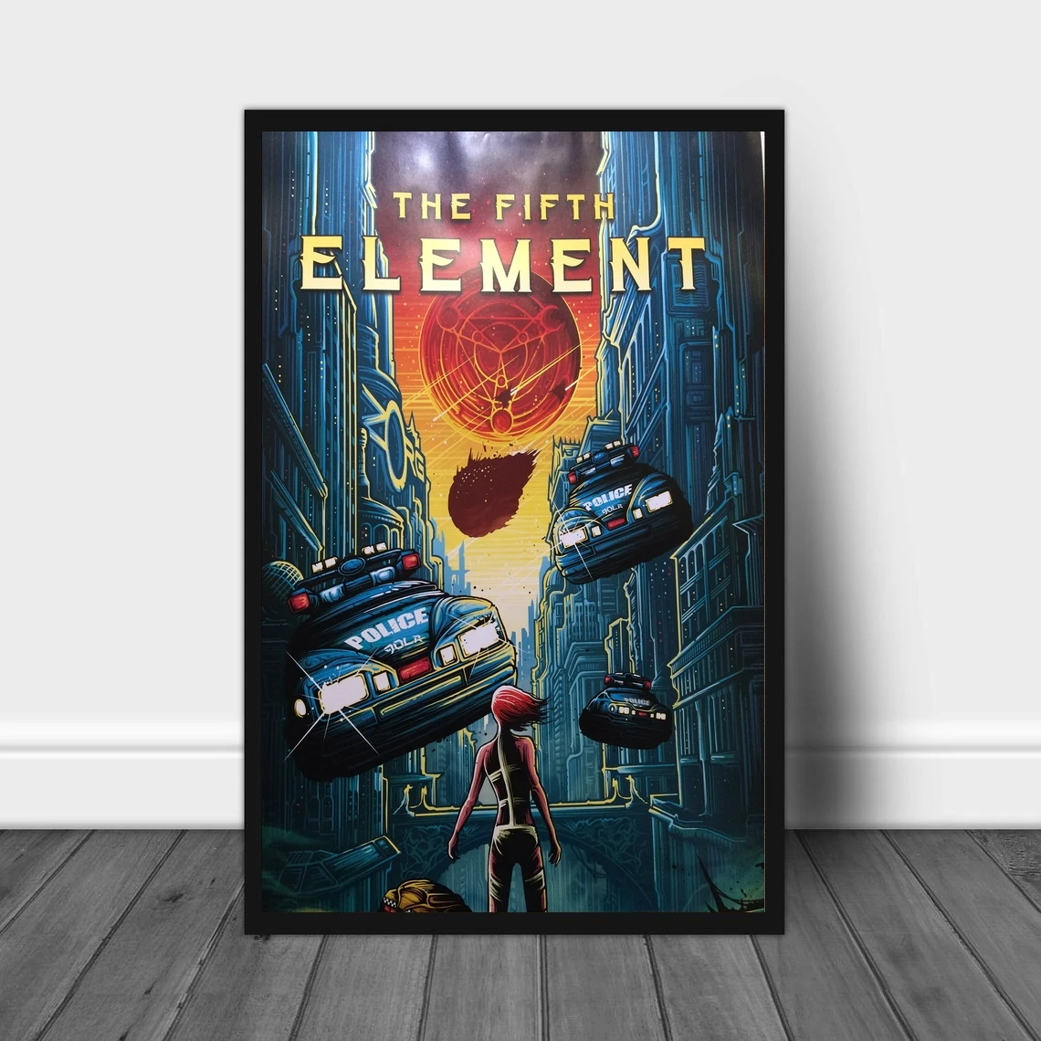 The Fifth Element Artwork Movie alternative cover poster