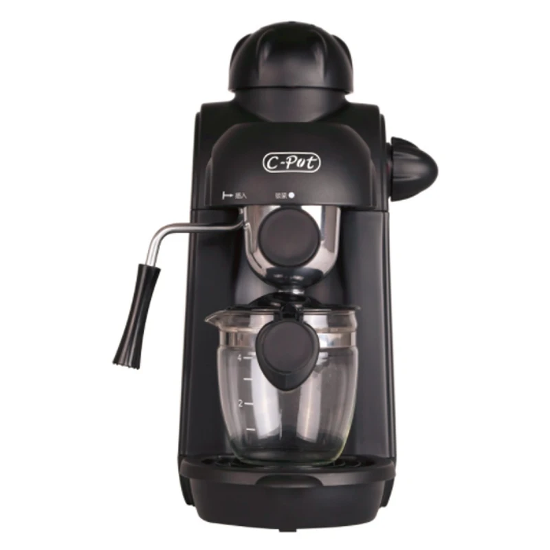 CRM2008 5bar High pressure steam 0.24L Household mini coffee machine milk foaming portable coffee machine kitchen appliances