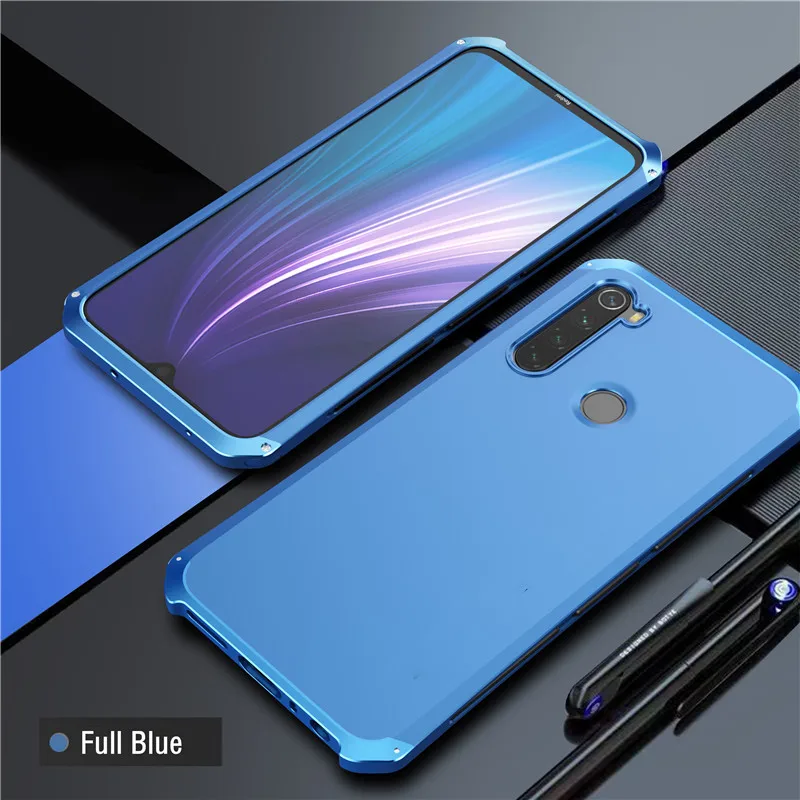 Shockproof Aluminum Metal Case For Xiaomi Mi 14 Mi 13 Poco M3 Pro Mi X3 GT Mi 11 Ultra Redmi Note 8 Pro 7 6 9T Mi Poco F3 Fundas