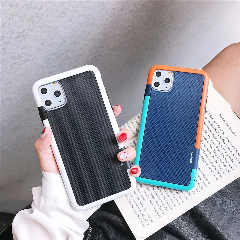 SHOCKPROOF Hybrid Silicone Case for iPhone 11 Pro Max Xs XR funda Anti Knock for Coque iPhone  8 7 6s Plus 7Plus 8 Plus Cover