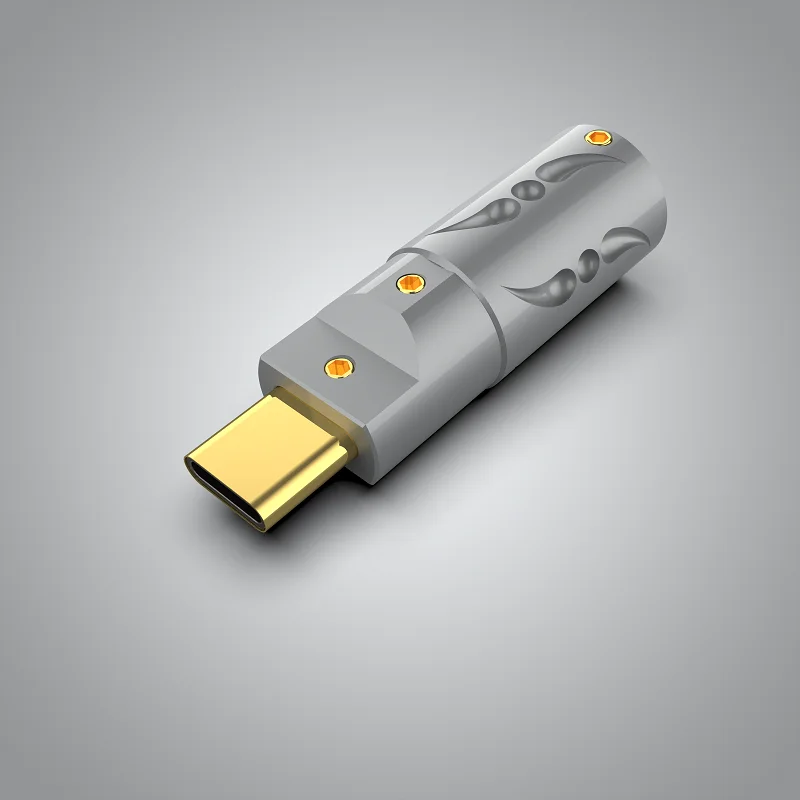 Gilded USB Data Cable DIY Type A Type B  USB A USB B USB2.0 Type-C USB3.1 MINI USB Jack Tail Sockect Connector Port Sockect