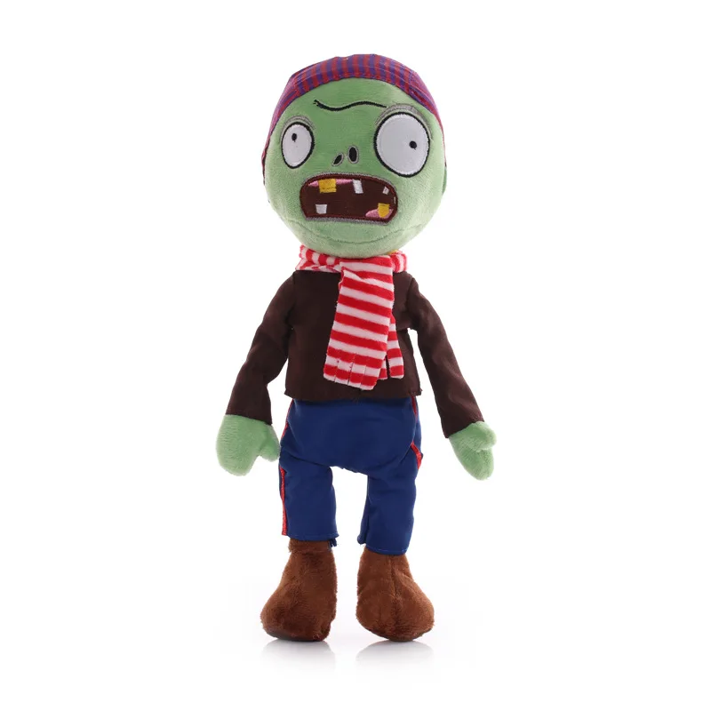 Juguetes de peluche de Plants vs Zombies para niños, 1 piezas, 30cm, PVZ Zombies, gorros, Pirata, peluche suave, regalo