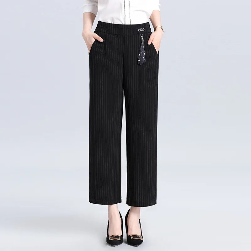 

2021 New Summer and Winter Women Cotton Casual Long Pants Fashion Ladies Pants