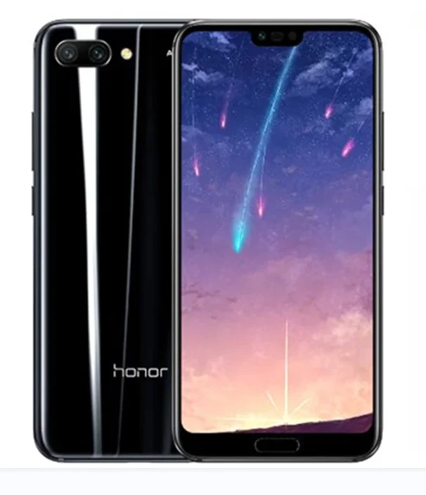 New Honor 10 mobile phone 5.84 inch 6GB RAM 64GB 128GB ROM Hisilicon Kirin 970 Octa Core 24MP Camera 3400mAh Battery Android 8.1