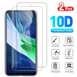 2PCS Protective glass For Infinix Note 10 Pro X693 X695 Screen protectors For Infinix Note10 Pro 10Pro Tempered Glass Film Cover