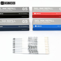 For Xiaomi Metal Pen KACOGREEN Gel INK Refill 0.5MM European Standard Refill For Retractable Gel Pens Office Supplies 10pcs/Box