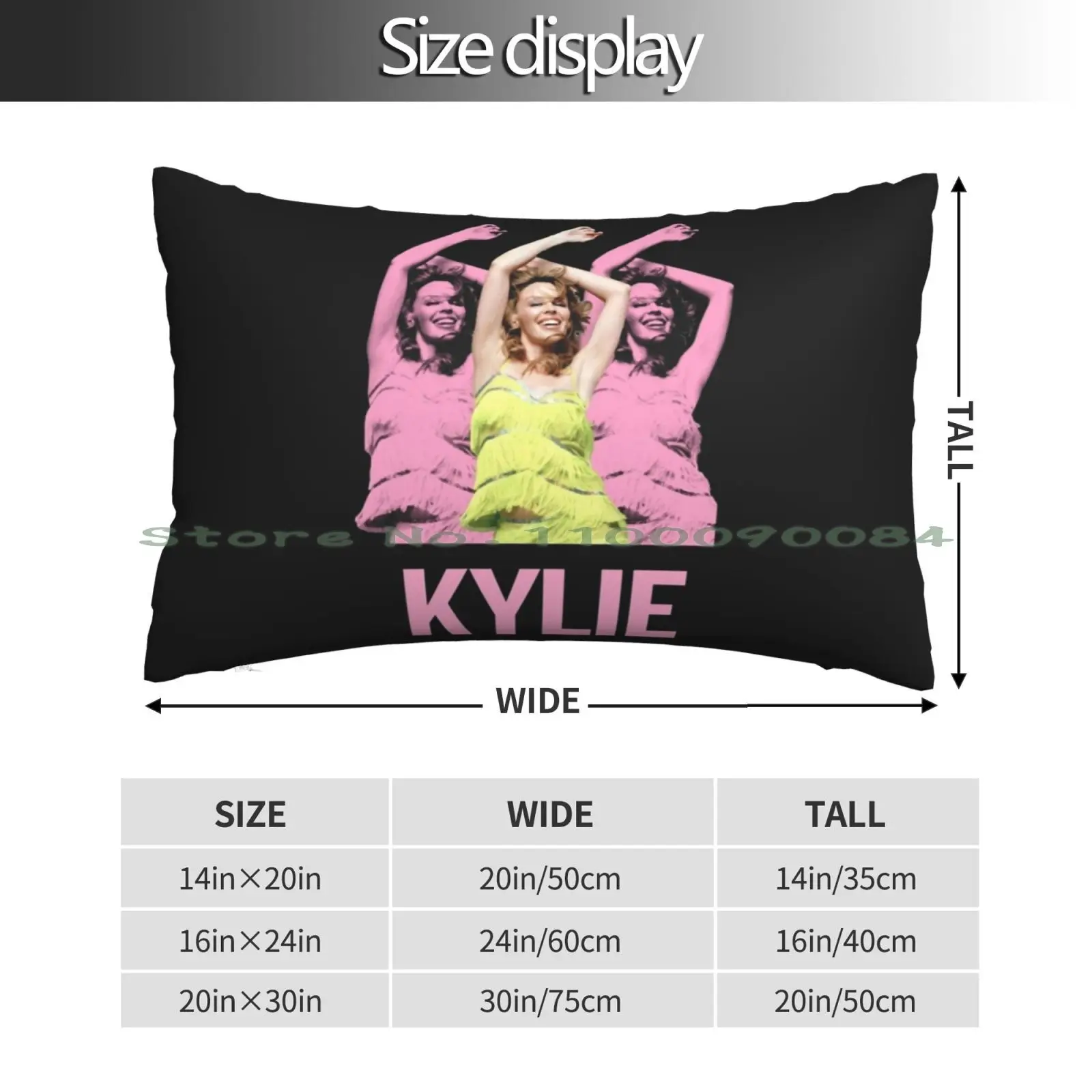 Funny Man Kylie Minogue Summer Vintage Print Graphic For Fans Pillow Case 20x30 50*75 Sofa Bedroom Pastel Palettes Garupa