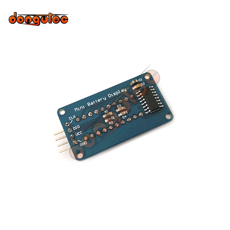 dongutec Battery Style Digital Tube LED Battery Level Display Module 3-Color 10-Segment LED Bar for Arduino