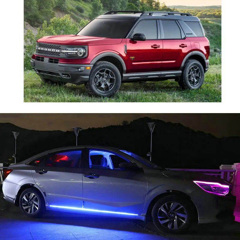 

Remote Car Door Decorative Mood Lighting For ford GALAXY GRAND KA RB MAVERICK PUMA RANGER S-MAX STREET TOURNEO crown victoria