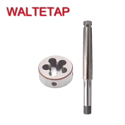 WALTETAP 1 Set rubinetto trapezoidale sinistro e set di matrici TR 8 10 12 14 16 X1.5 X2 X3 X4 filettatura T R rubinetti filettatura tonda muore