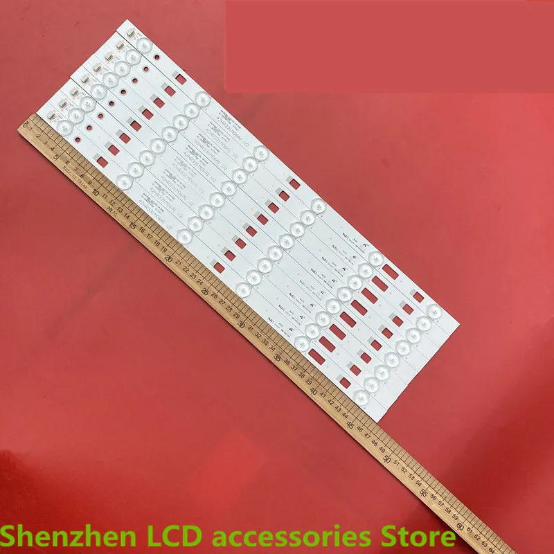 ل NEWB42E650 D42A710 L42F1600E B42E680 42HR331M06A1 V2 42 بوصة استخدام الألومنيوم 100% جديد LCD TV الخلفية بار