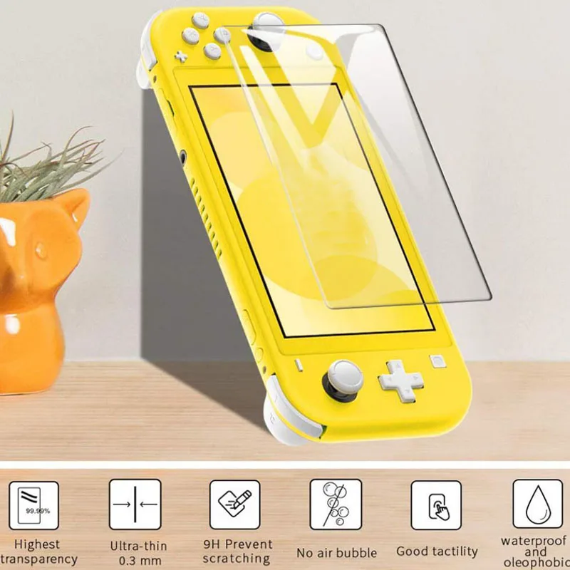 

Tempered Glass Protector for Nintendo Switch Lite Mini NX Glass Screen Protector Film HD For Nintend Switch Lite Accessories