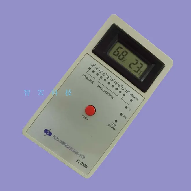 Anti-static Tester SL-030B Hammer Surface Resistance Tester Electric Surface Impedance Instrument