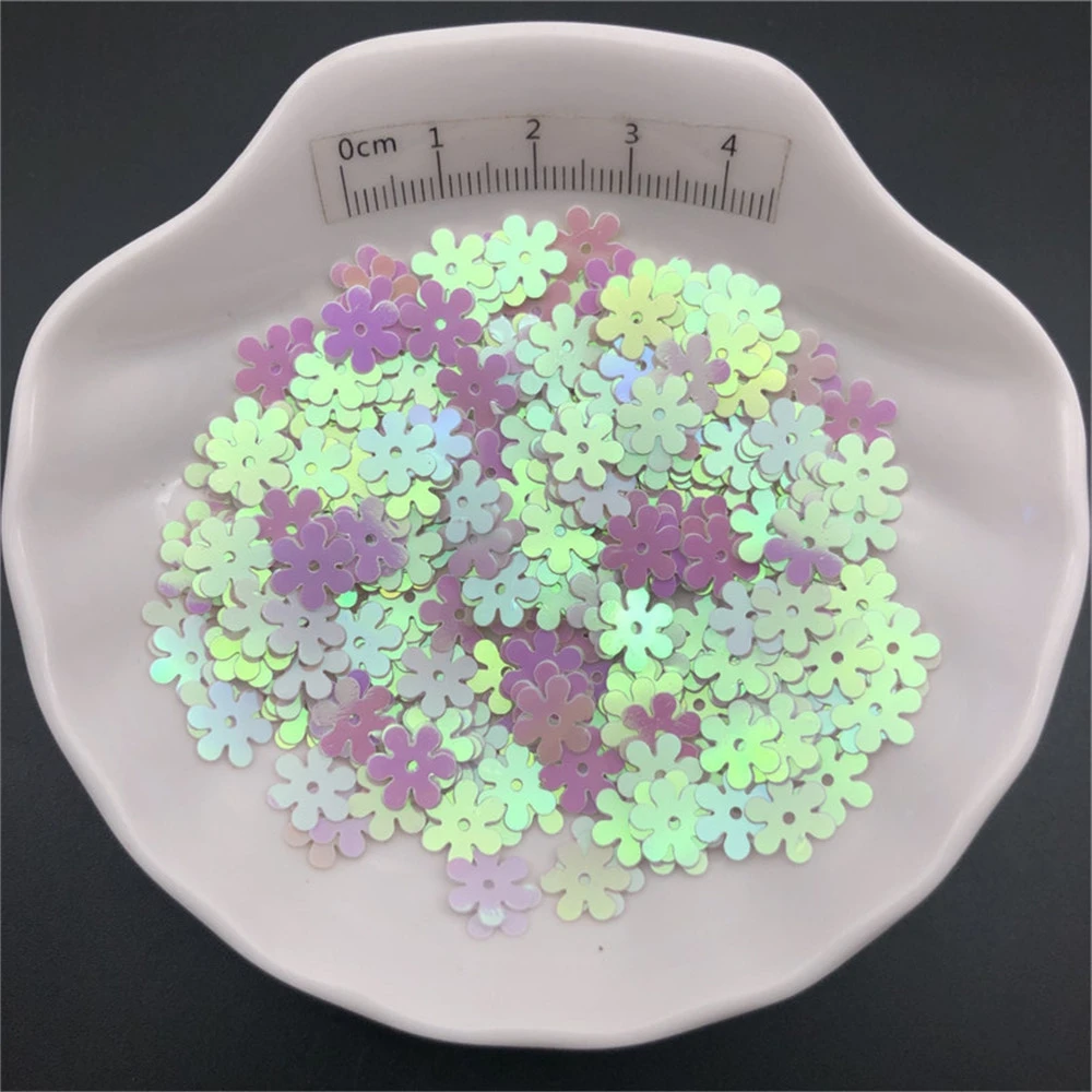 30g 9mm Flower Flat Loose Sequins Paillettes For Sewing ,Shoes,Hat,Kids DIY,Crafts Accessories Wholesale