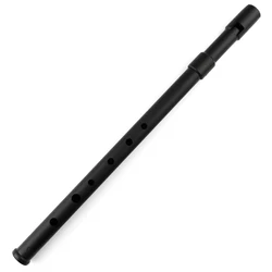 Tinwhistle Black ABS Plastic Flute C D Key Musical Instrument Electrical Turnning Irish Whistle Flute