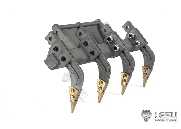 LESU RC Parts Metall-Ripper-Scarifier für 1/14 Maßstab RC Hydrauliklader Aoue LT5H LT5 Skid-Steer Truck DIY Modellspielzeug – Detail 4