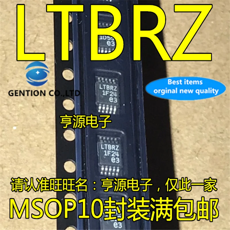 10Pcs   LTC3824 LTC3824EMSE MSOP10 Silkscreen LTBRZ High voltage Buck Controller Chip in stock  100% new and original