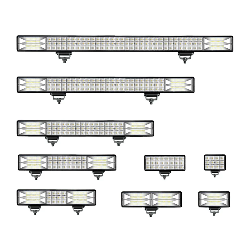 24V Lampu Peringatan Kisi Batang Led Hiasan Mobil Ambulans Kebakaran Polisi Indikator Sinyal Atap Truk Otomatis Bar Lampu Keselamatan Flash Strobo