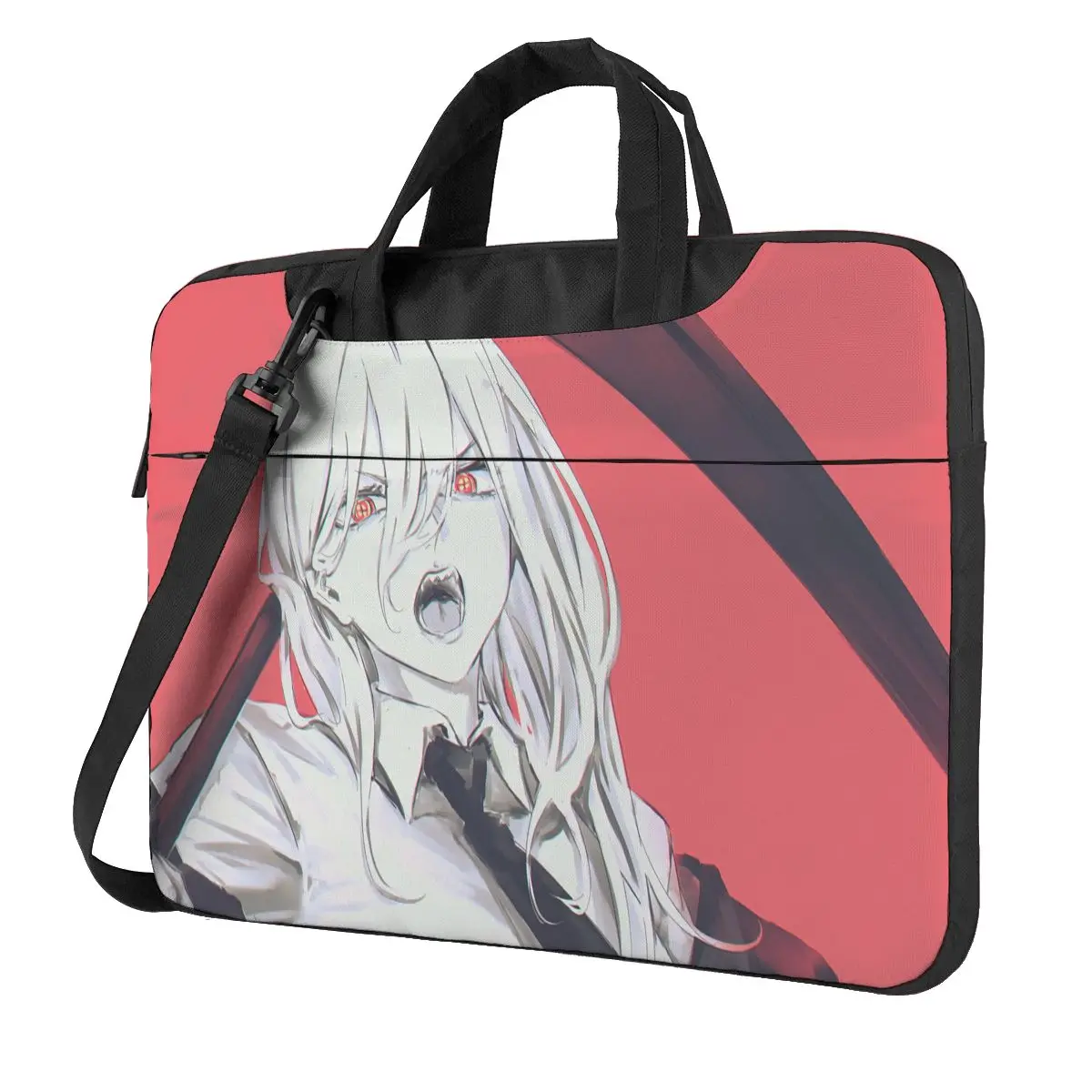 

Anime - Chainsaw Man Laptop Bag Case Protective Vintage Computer Bag Bicycle Crossbody Laptop Pouch