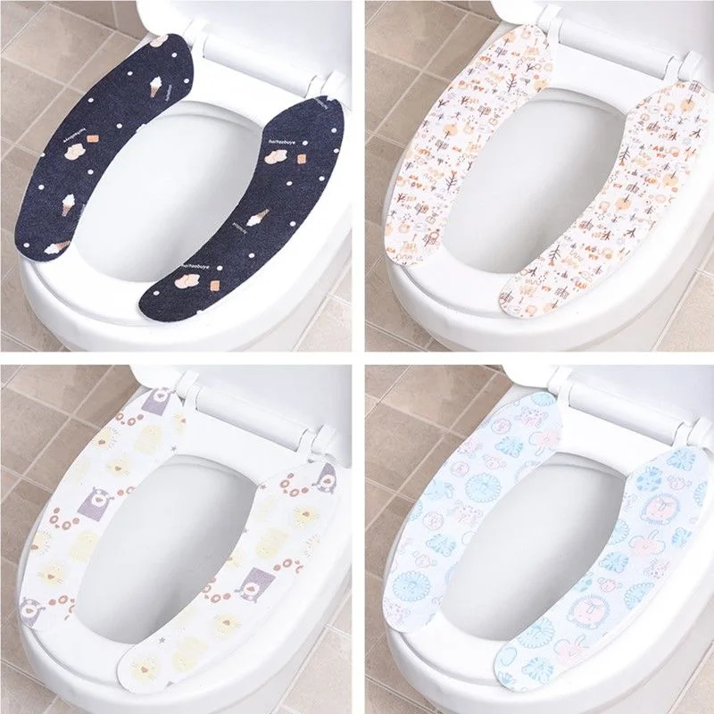 Cartoon Universal toilet seat cover toilet Mat Closestool Seat Cover Household Warmer Lid Cover bathroom accessories WC Cushion