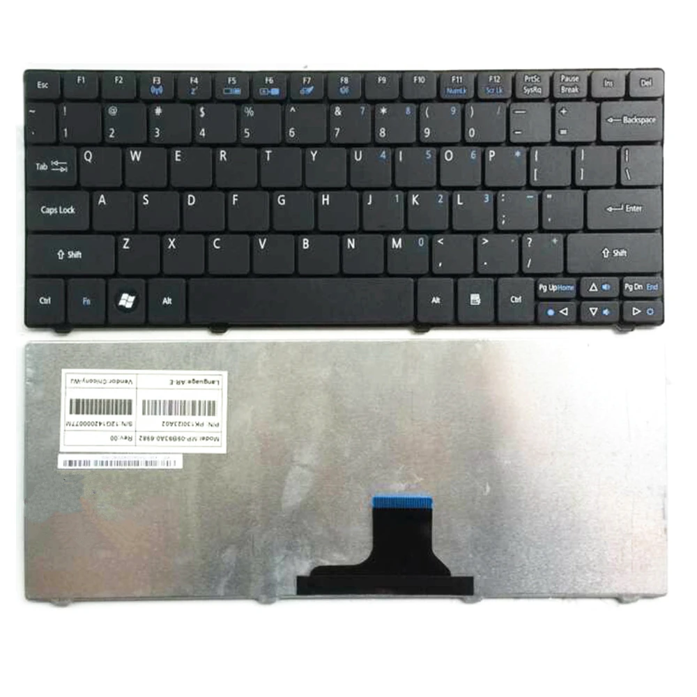 Laptop Keyboard For ACER Aspire 1410 1410T 1420P 1425P 1430 1430Z 1551 1810 1810T 1820PT 1825PT 1830 T Black White US Edition