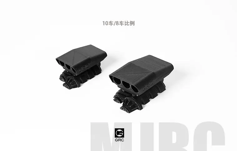 3d Printing Engine Boost Supercharger Model Decoration For 1/10 1/8 Rc Crawler Car Axial Scx10 Wraith 90046 Trx4 Rc4wd D90 D110